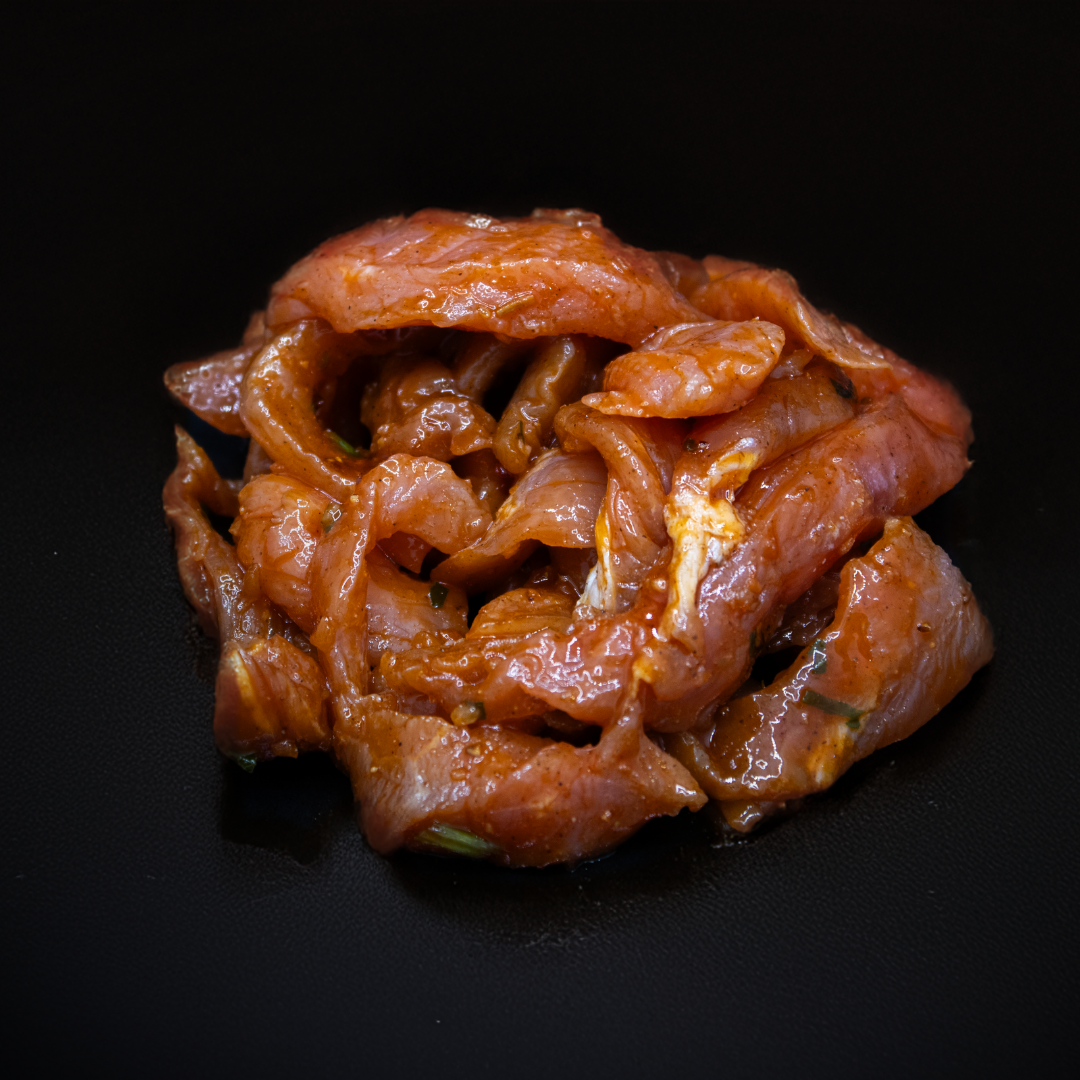 Émincés d'Agneau Mariné