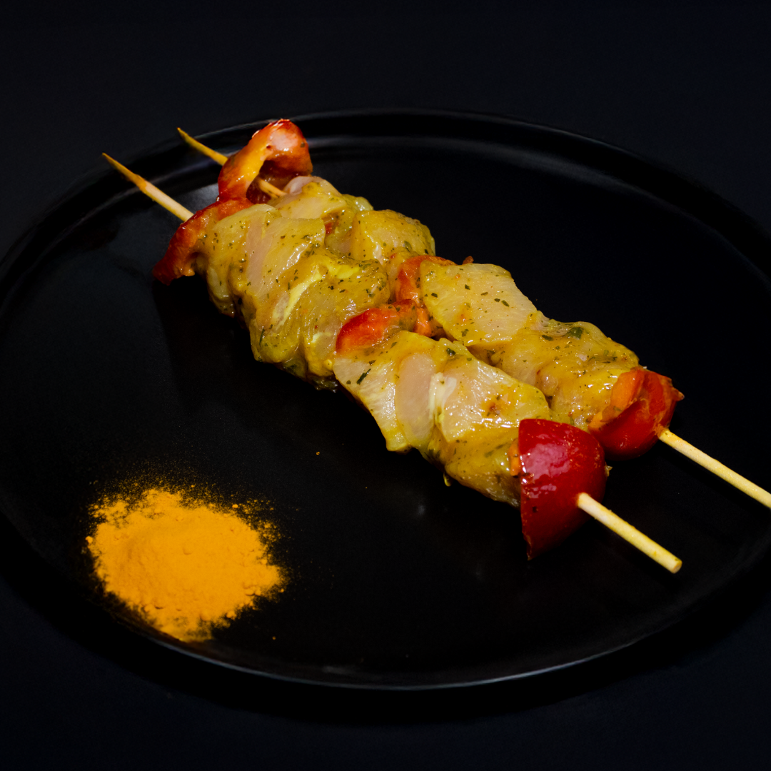 Brochettes de Poulet Marinées